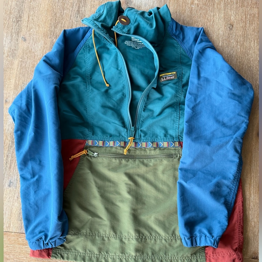 LL BEAN windbreaker anorak
